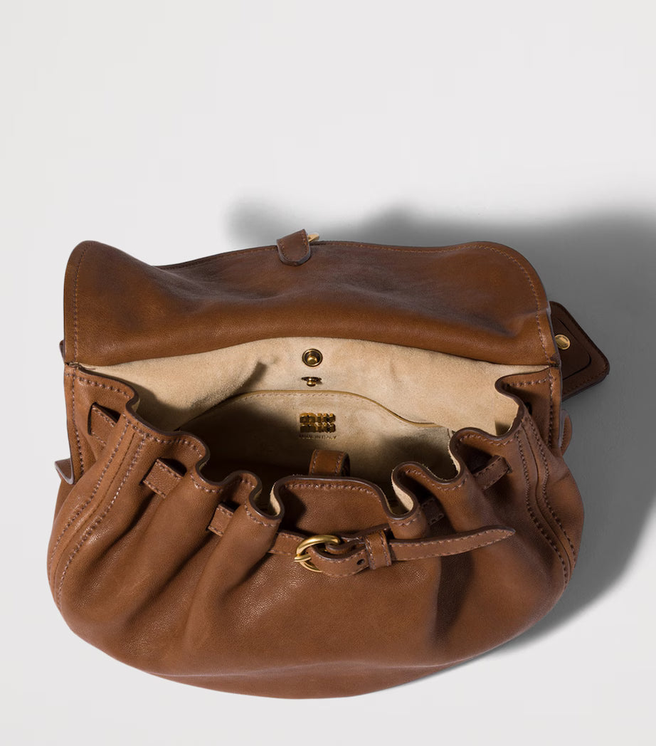 miu miu leather rendezvous bag. brand new.